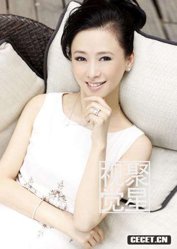 翁虹幸福滋潤更加嬌麗