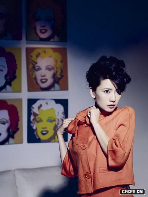 高圓圓告別清純年代