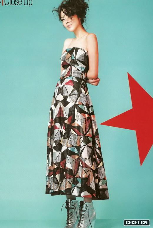 陳慧琳高挑時(shí)尚婚后照