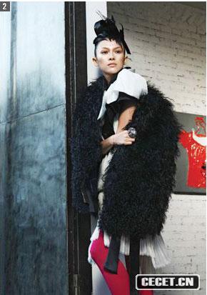 章子怡驚艷登韓版雜志