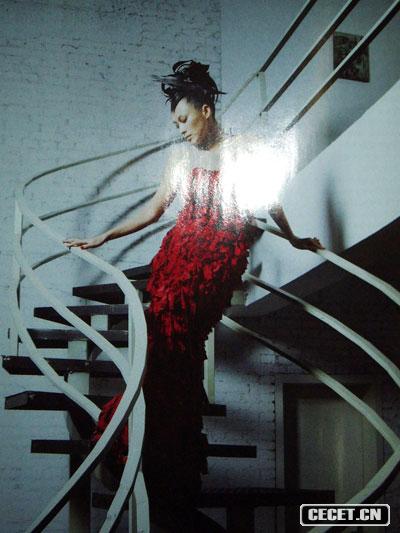 章子怡驚艷登韓版雜志