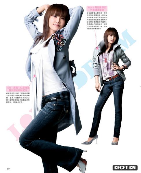 蔡依林牛仔褲青春活力