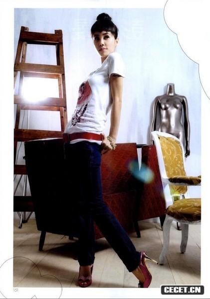 蔡依林牛仔褲青春活力