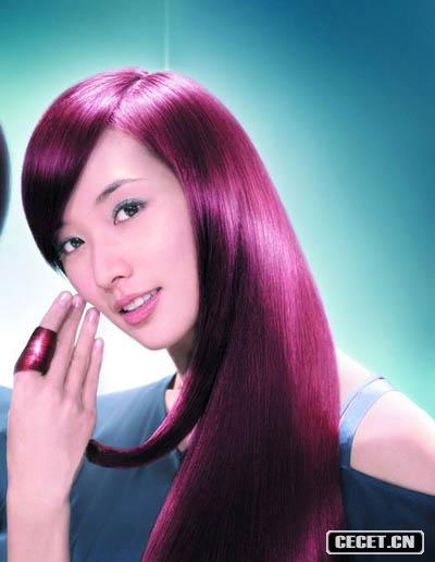林志玲華麗美發(fā)廣告照