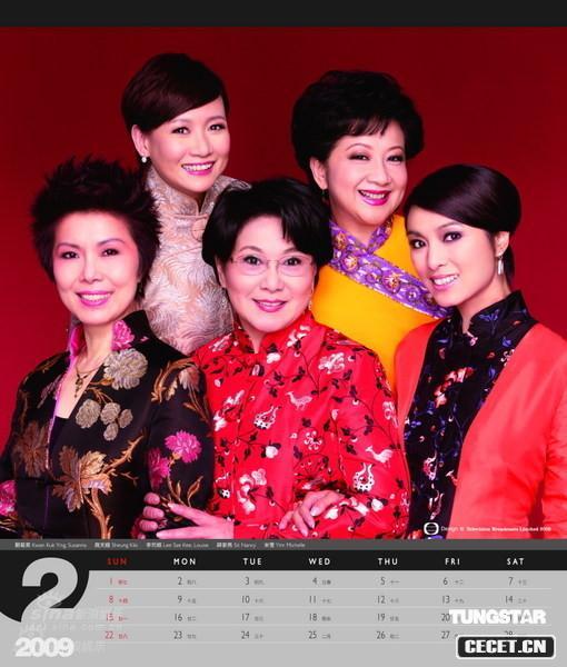 TVB2009年精彩月歷