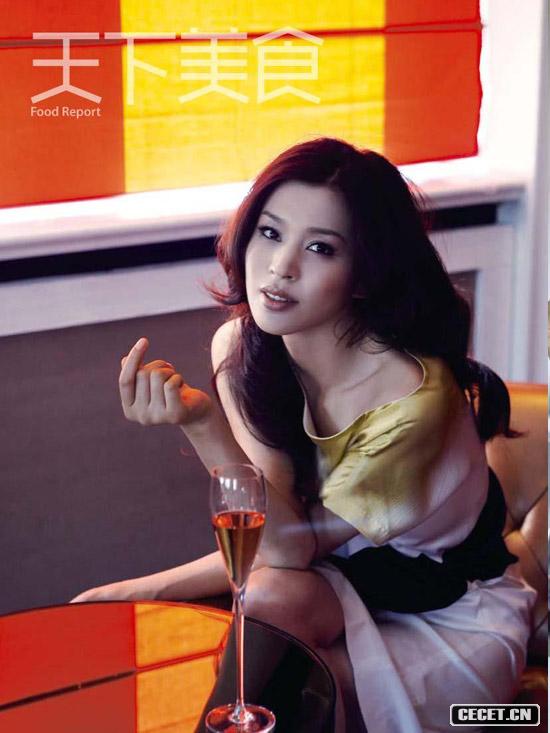 王海珍與美食親密接觸