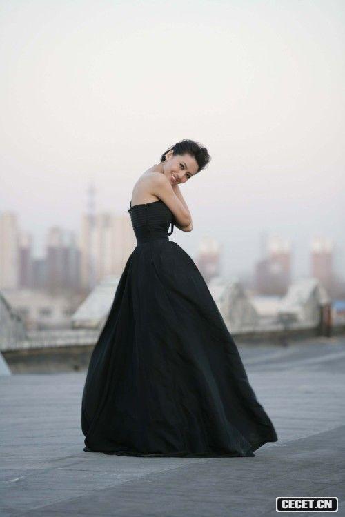 高圓圓復古華麗成熟照