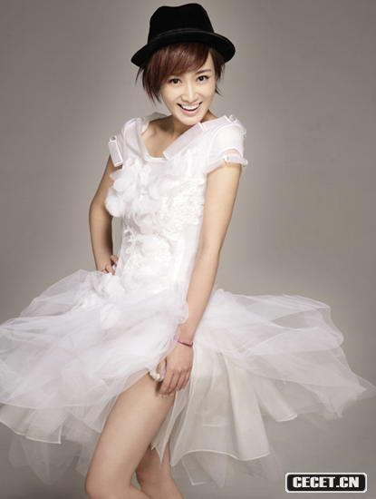 趙子琪婚紗秀清新雅致