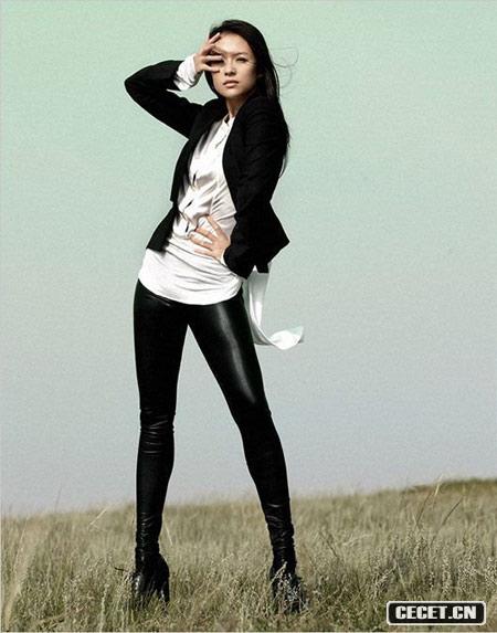 章子怡游牧寫(xiě)真狂野自信