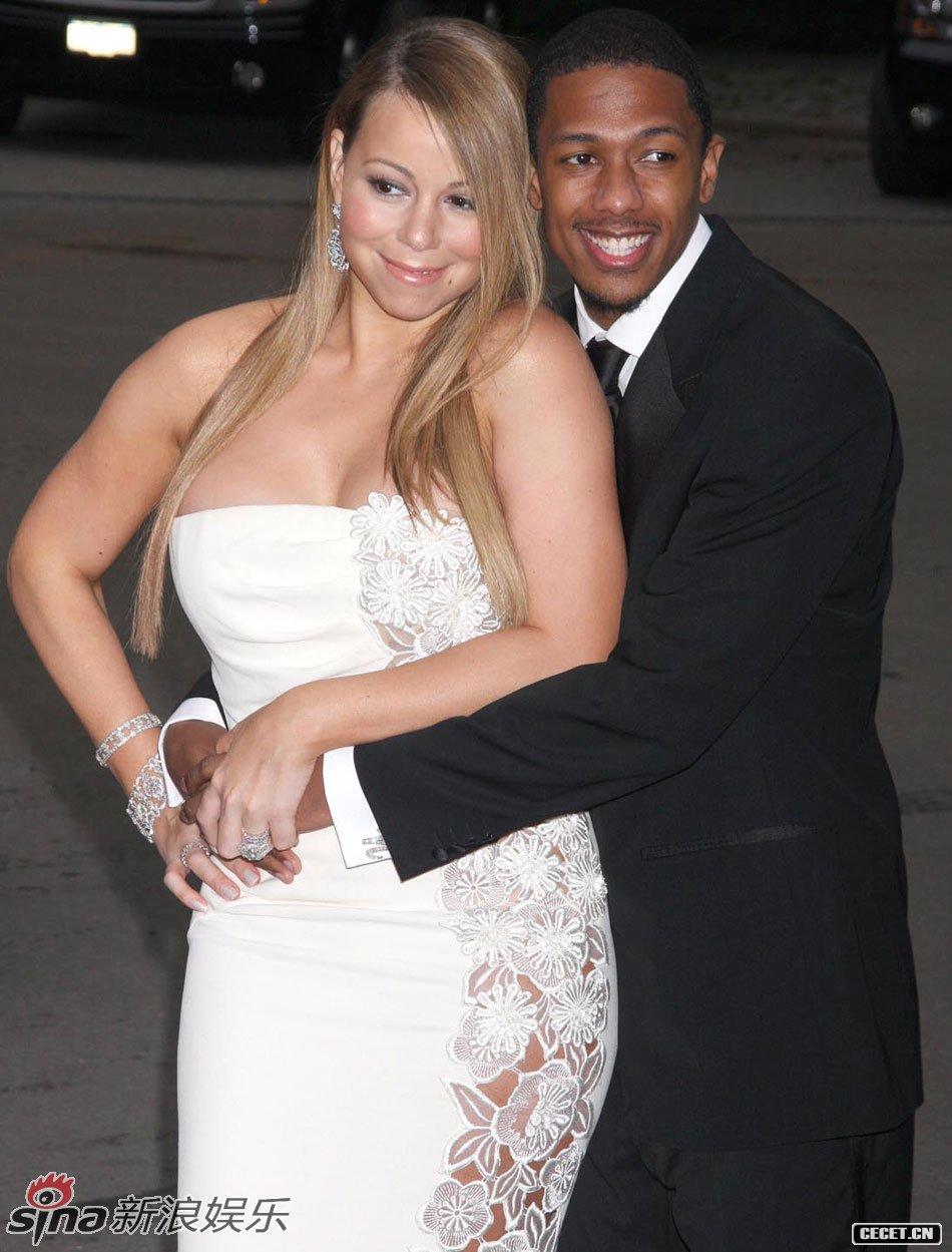 瑪麗亞凱莉攜老公秀愛(ài)