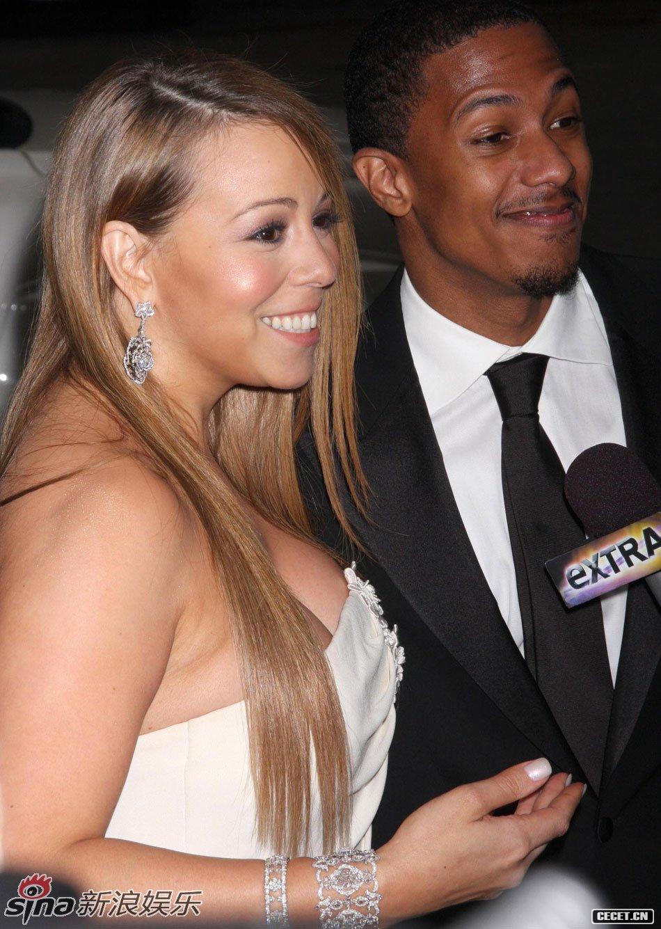 瑪麗亞凱莉攜老公秀愛(ài)