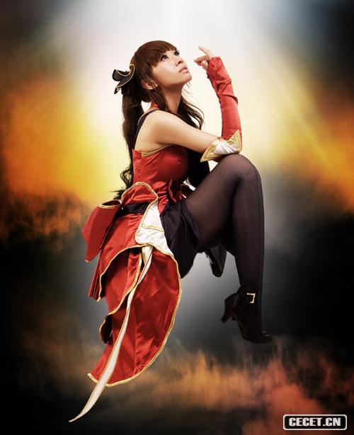 徐顥菲美艷的角色扮演