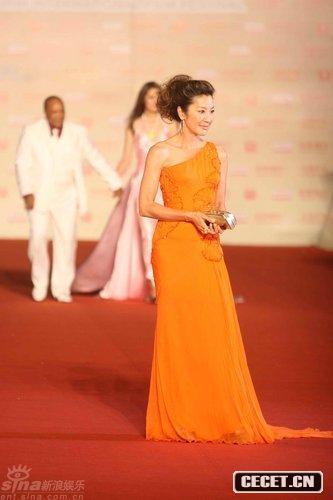 楊紫瓊復古裙美艷迷人