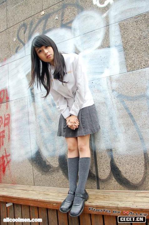 臺灣女高中生唯美清純