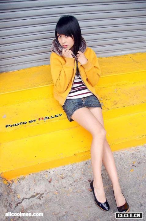 臺灣女高中生唯美清純