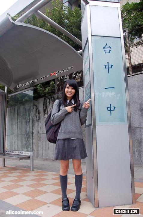 臺灣女高中生唯美清純