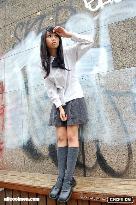 臺灣女高中生唯美清純