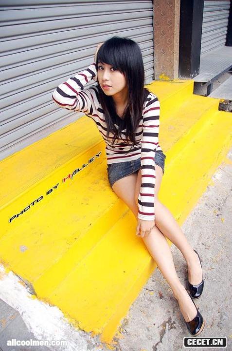 臺灣女高中生唯美清純