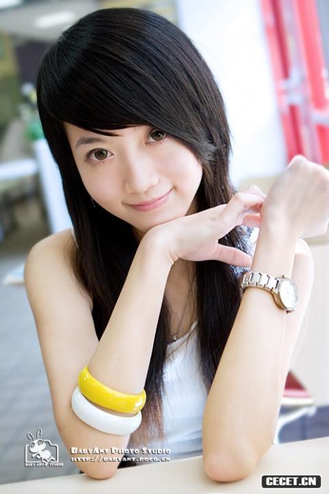 靚麗的外拍模特珊珊