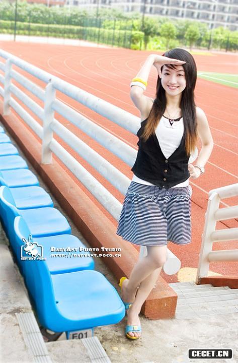 靚麗的外拍模特珊珊