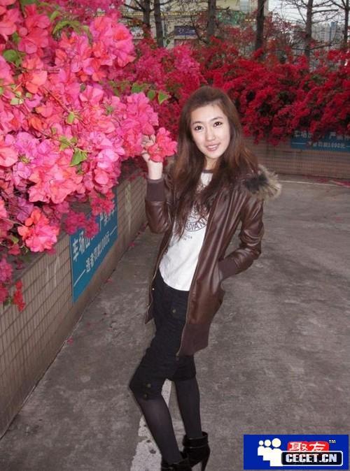 酷像林志玲的清純MM