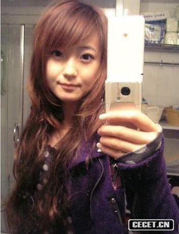 可愛(ài)小美女自拍照