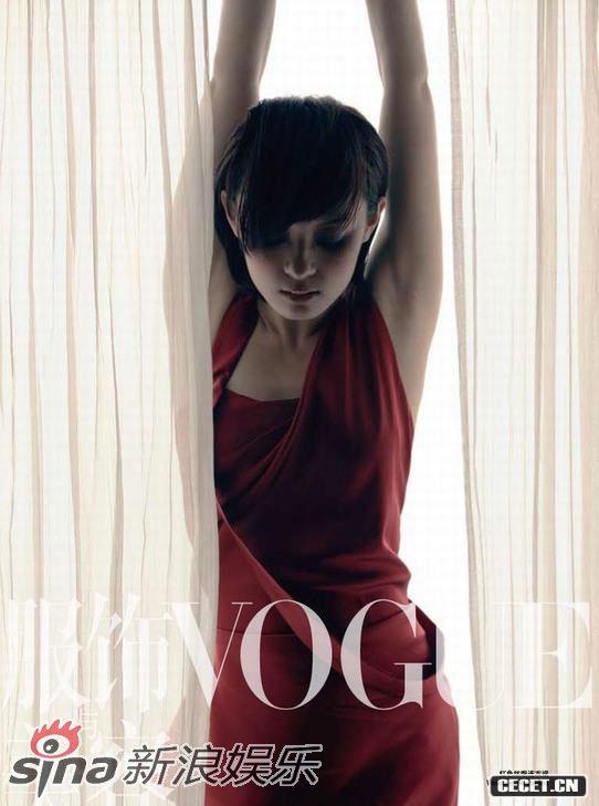 孫儷登中國版《vogue》