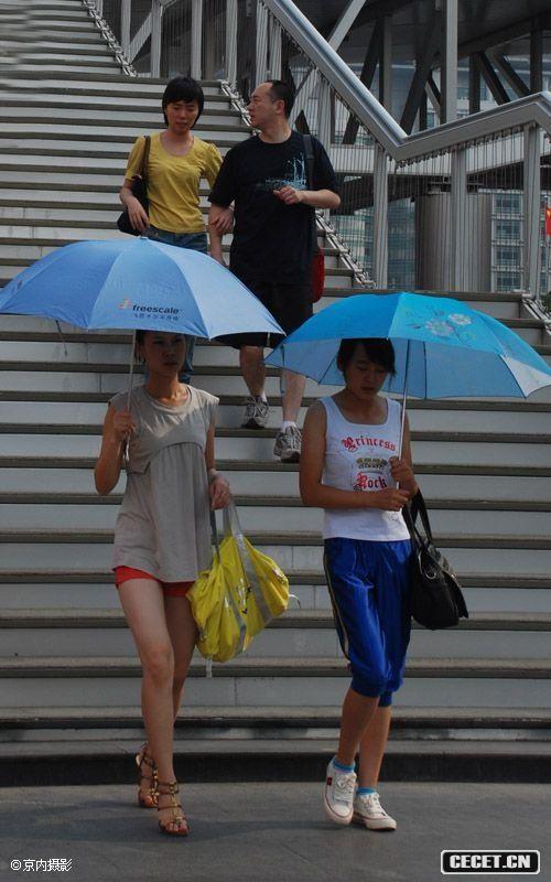 北京西單街拍美腿