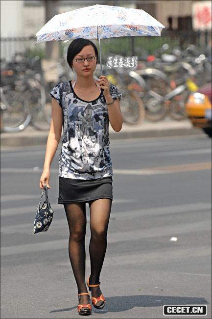 北京街拍美腿美眉