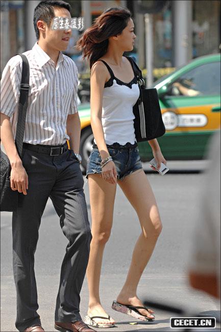 北京街拍美腿美眉