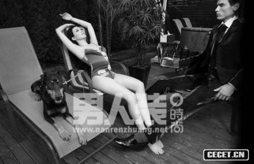 鐘麗緹登《男人裝》