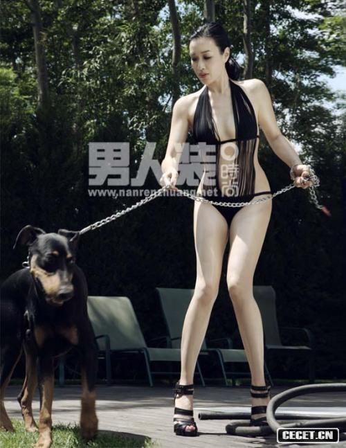 鐘麗緹登《男人裝》