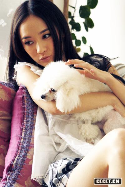 霍思燕與愛(ài)犬的私生活