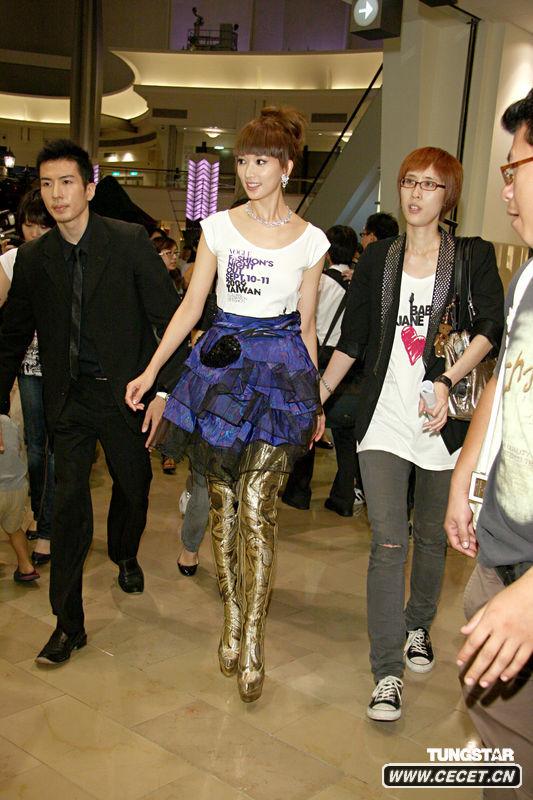 林志玲變身貴婦引騷動(dòng)