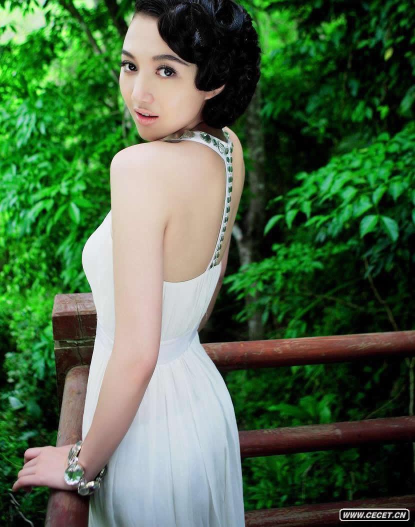 韓雯雯化身綠色天使