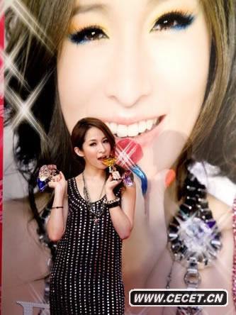 蕭亞軒滬上簽售《鉆石糖》