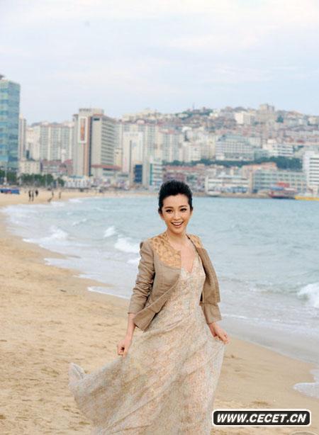 李冰冰赴韓拍攝寫(xiě)真