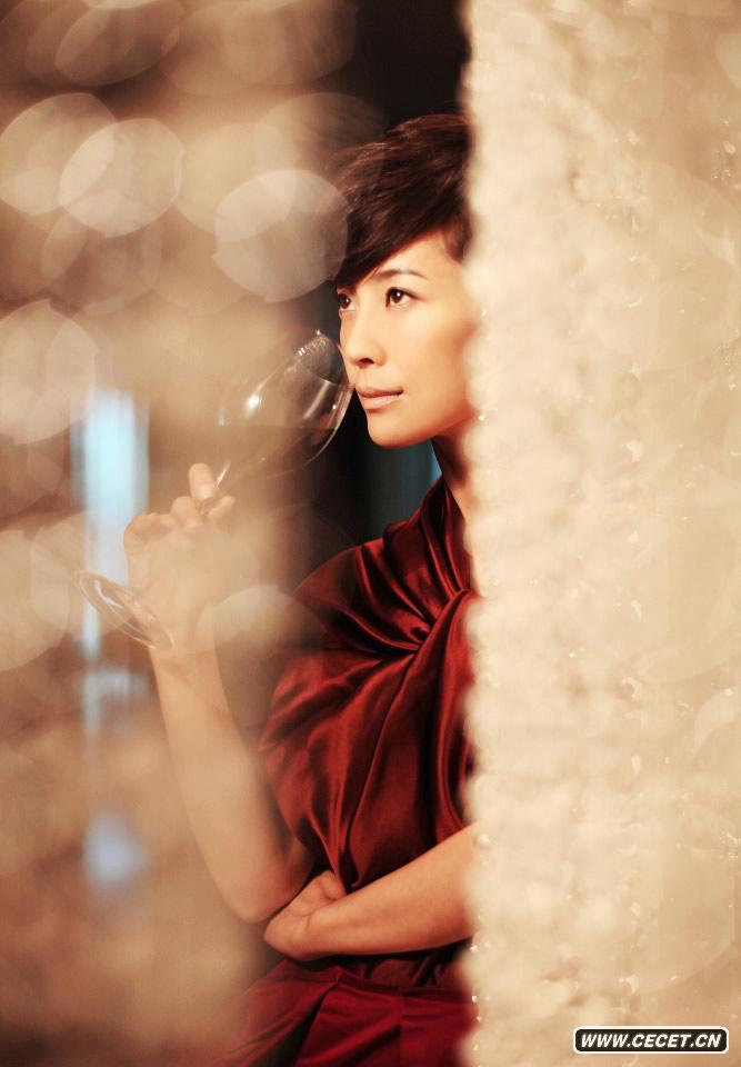 蘇巖全新紅酒純美寫(xiě)真