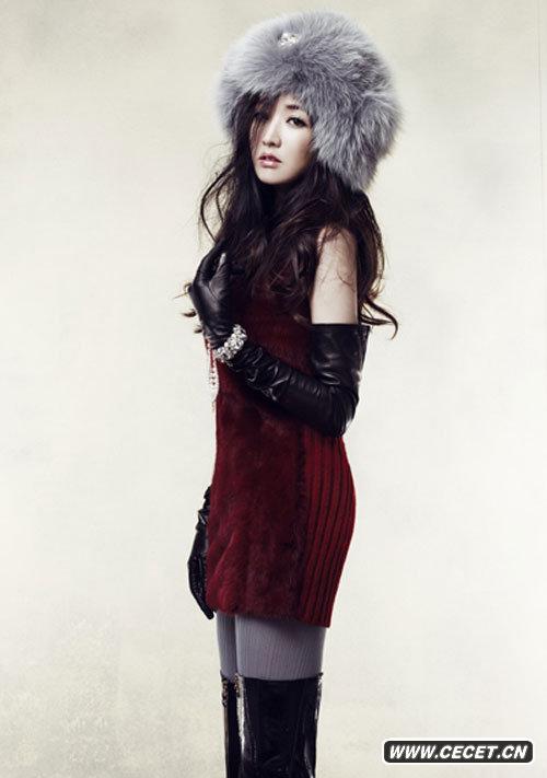 崔靜媛最新皮草寫(xiě)真