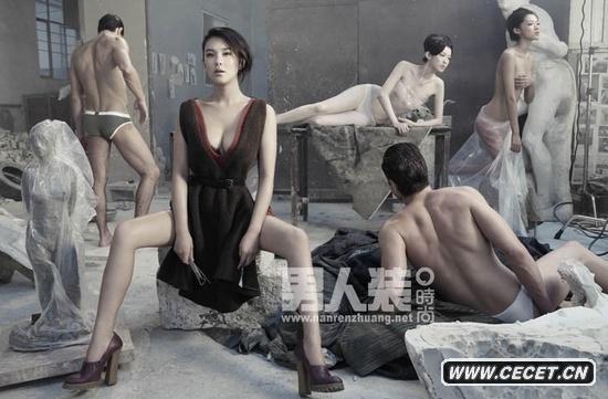 張雨綺登《男人裝》