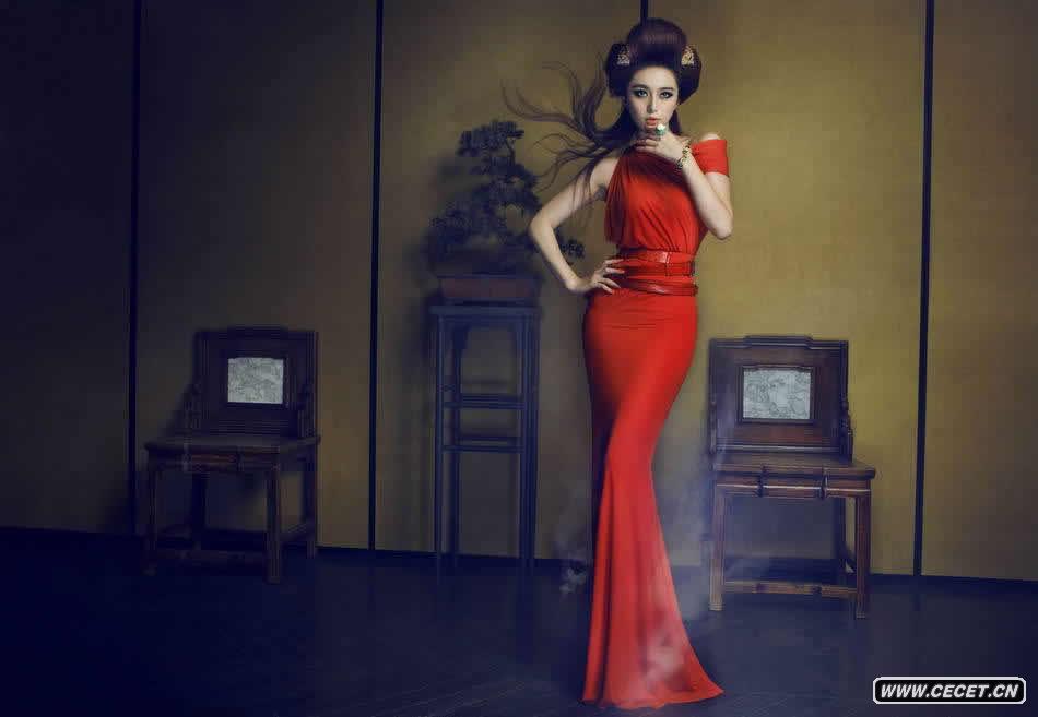 范冰冰大走歐洲宮廷風(fēng)