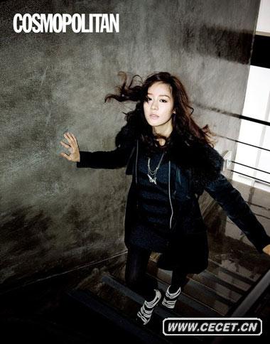 純情成宥利變身性感女郎