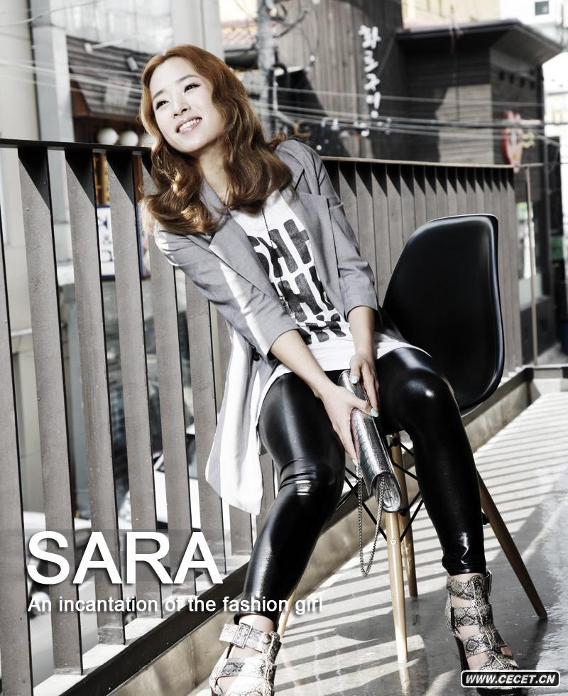 韓星SARA街頭寫(xiě)真大片