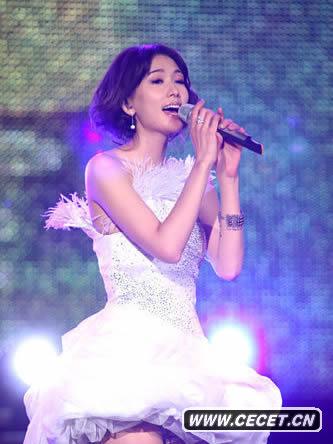 林志玲臺北跨年獻唱