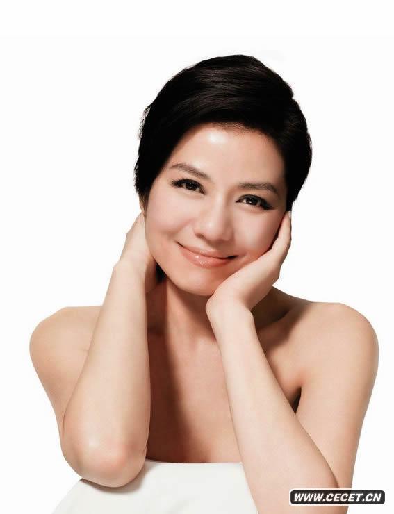 鐘楚紅拍寫(xiě)真高貴冷艷