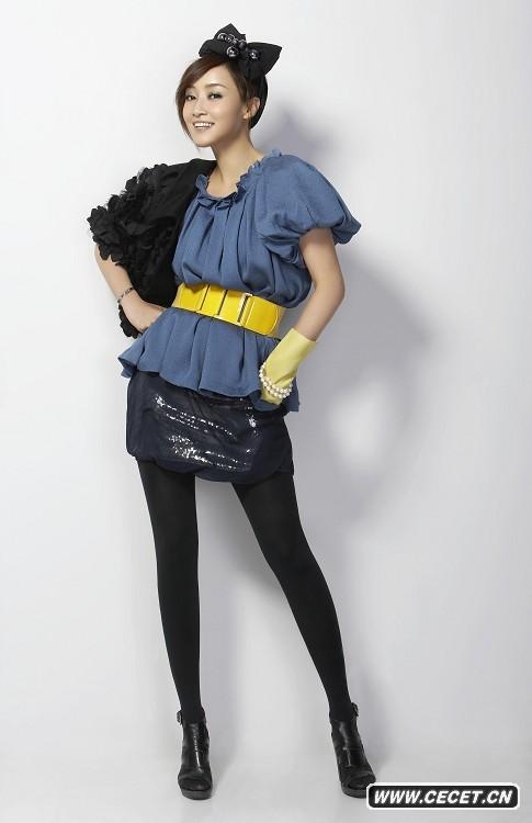 趙子琪貴氣十足拍廣告