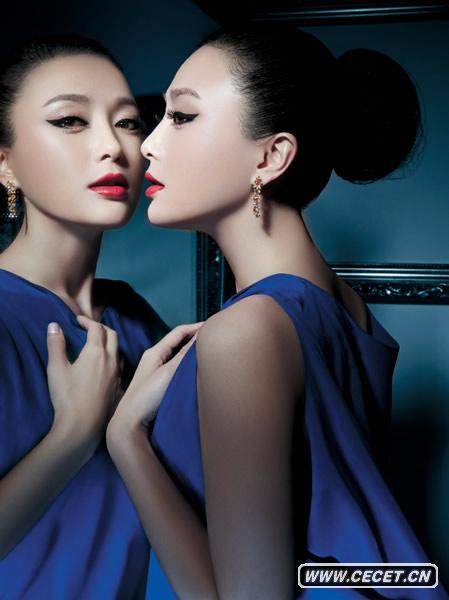 秦嵐嫵媚勾魂眼神