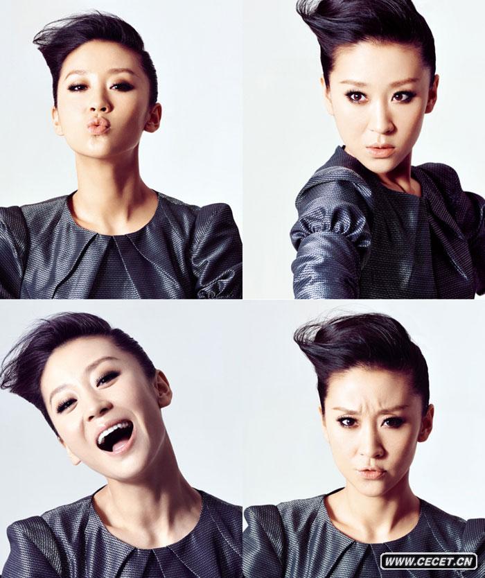 苗圃散發(fā)性感典雅氣質(zhì)