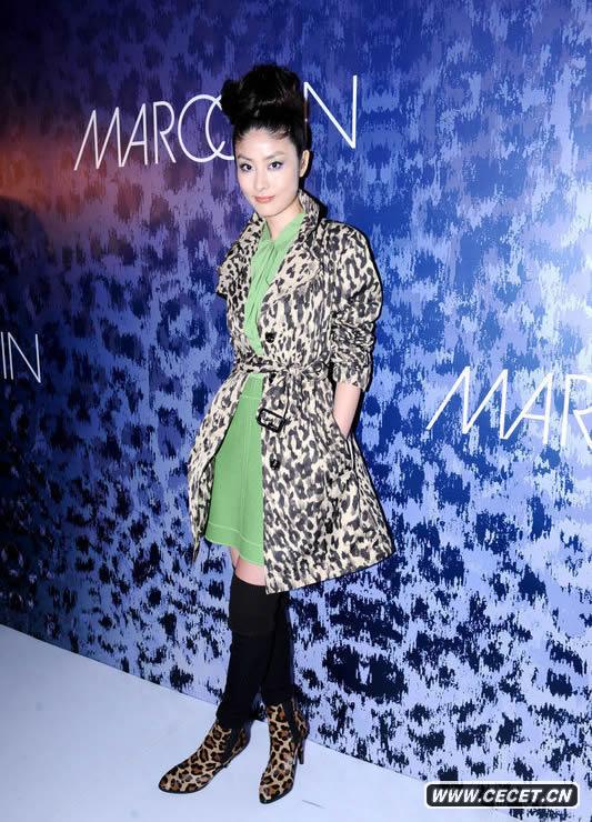陳慧琳豹紋裝貴氣走秀