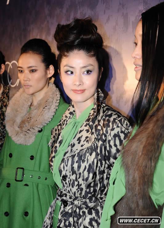 陳慧琳豹紋裝貴氣走秀
